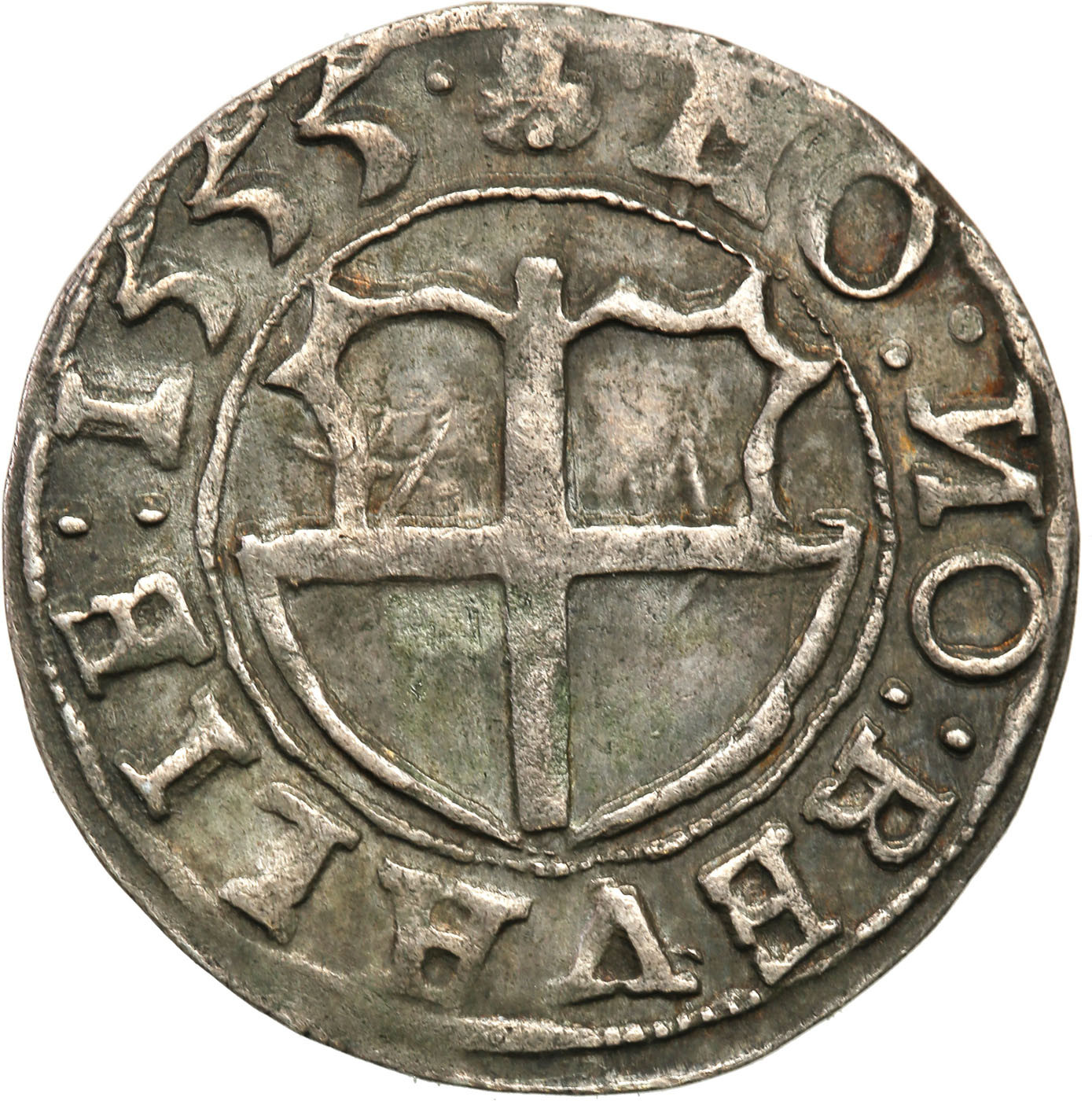 Zakon Kawalerów Mieczowych. Henryk von Gallen (1551-1557). Ferding 1555, Rewal